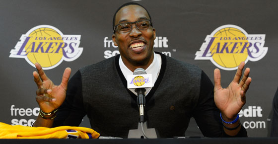 Dwight Howard Los Angeles Lakers