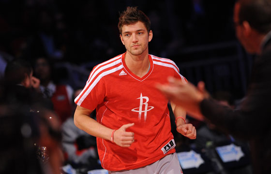 Chandler Parsons of the Houston Rockets