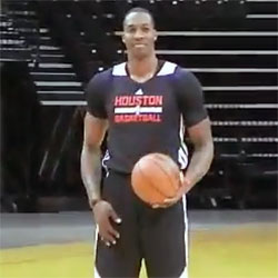 Dwight Howard Rockets Training Camp