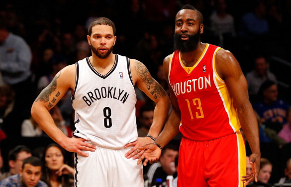 Deron Williams and James Harden