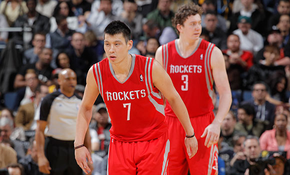 Jeremy Lin and Omer Asik