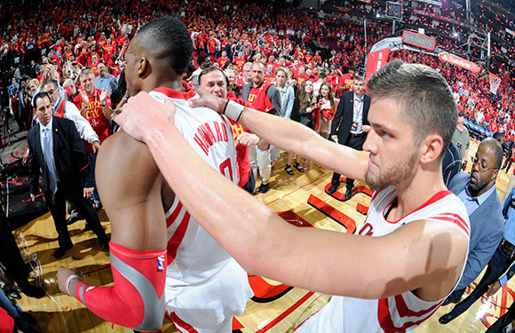 Chandler Parsons and Dwight Howard