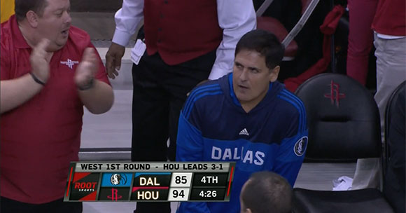 Mark Cuban Houston Rockets series