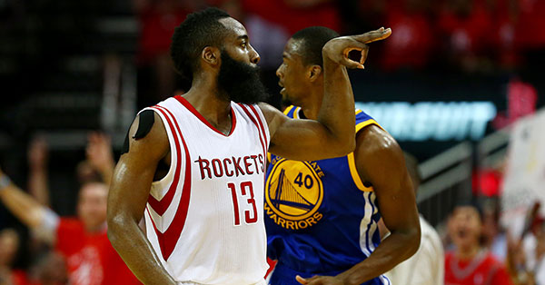 James Harden Golden State Warriors Game 4