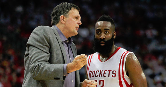 Kevin McHale and James Harden