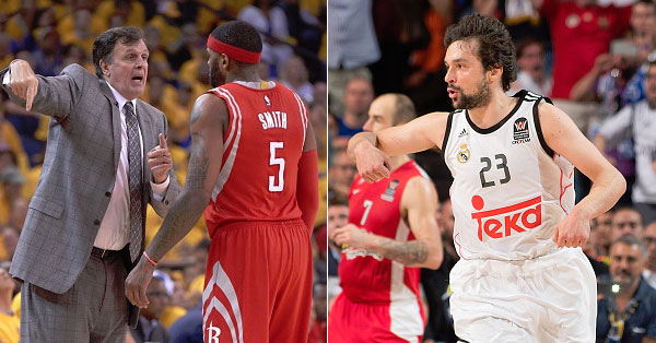 Houston Rockets Josh Smith Sergio Llull