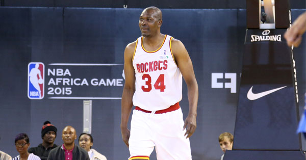 Hakeem Olajuwon NBA Africa Game