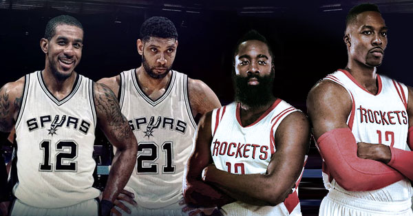 Houston Rockets San Antonio Spurs Christmas Day 2015