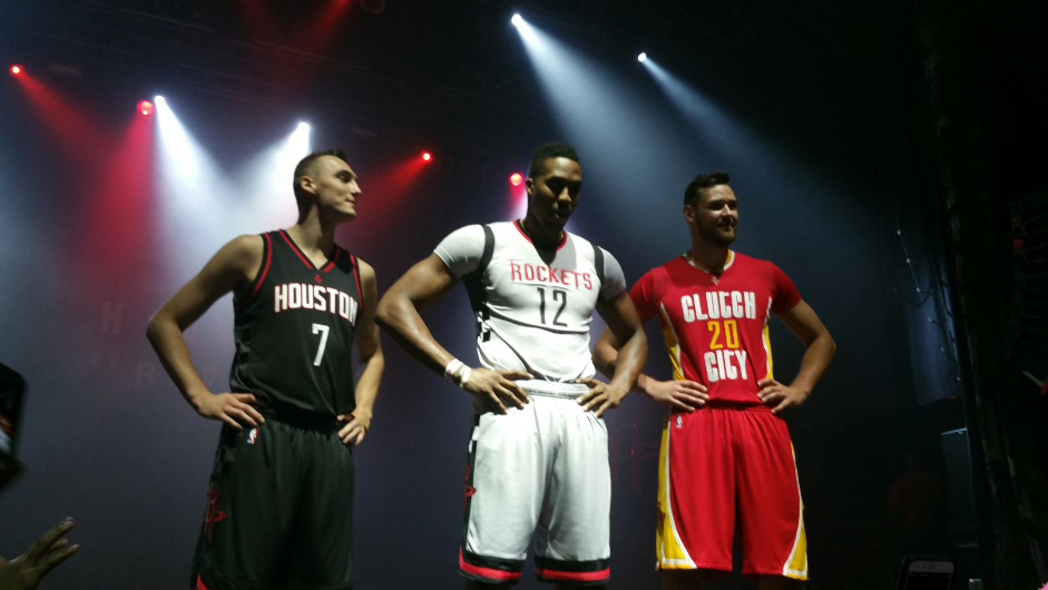 Houston Rockets unveil new alternate jerseys