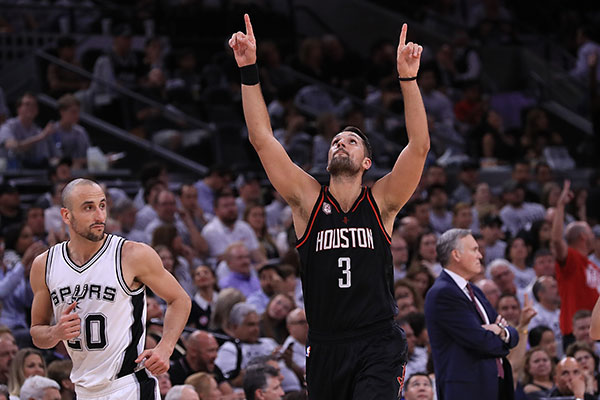 Houston Rockets vs. San Antonio Spurs Game 1