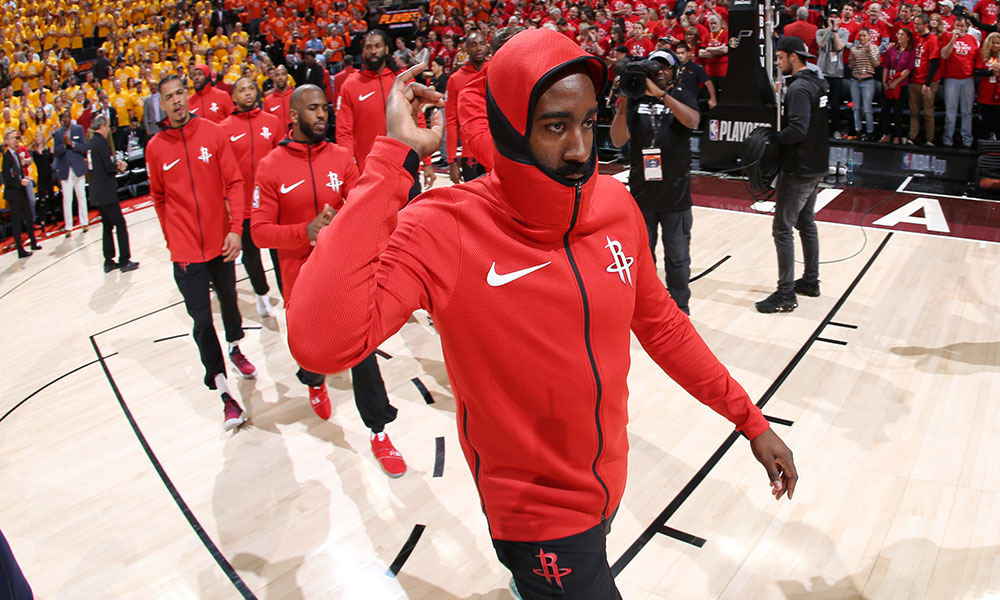 James Harden Houston Rockets Utah Game 3