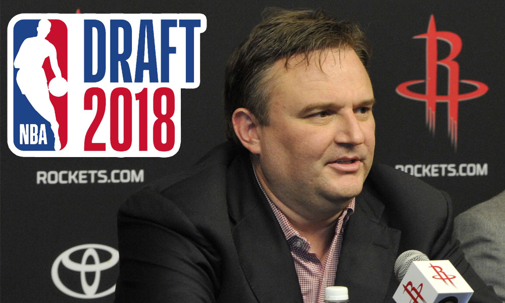 Daryl Morey Houston Rockets 2018 NBA Draft