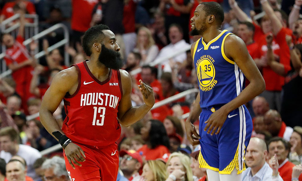 James Harden Kevin Durant