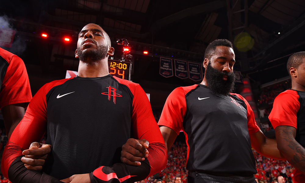 James Harden Chris Paul Houston Rockets